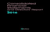 Consolidated Financial Statements - AccionaACCIONA Consolidated Financial statements and Directors’ report 2016 9 ACCIONA, S.A. and subsidiaries CONSOLIDATED INCOME STATEMENT FOR