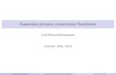Gaussian process covariance functions.pdfآ  Matأ©rn covariance functions Stationary covariance functions