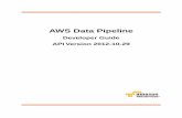 AWS Data Pipeline Developer Guideawsdocs.s3.amazonaws.com/datapipeline/latest/data...Access Logs Using Amazon EMR with Hive (p. 59). Signing Up for AWS When you sign up for Amazon