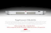 Typhoon HIL604. - Quarbz Info Systems · as if you were using a single HIL. Finaly, automate testing with Python scripts via Typhoon API. Features and Benefits • Connect 16 HIL604