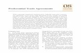 Preferential Trade Agreements CAPTE€¦ · B. Free Trade Agreement (FTA): A free trade agreement is a preferential arrangement in which members reduce tariffs on trade While remaining