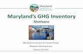 Maryland’s GHG Inventorymde.state.md.us/programs/Marylander/Documents/Mitigation...aviation, and commercial marine vessels) •Calculations: EPA standard emission factor by fuel