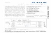 MAX98089 Evaluation Kit (WLP) · JU28, JU30, JU32, JU34–JU37, JU40, JU41, JU42 17 2-pin headers JU12 1 4-pin, 3-way header JU13, JU19 2 12-pin (3 x 4) headers JU20 1 6-pin (2 x