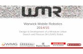Warwick Mobile Robotics 2014/15 Chassis Drivetrain Electronics & Software Final Design Conclusions Drivetrain