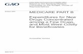 GAO-16-12, Medicare Part B: Expenditures for New Drugs ... · Medicare Part B covers prescription drugs not usually self-administered but that are instead commonly administered by