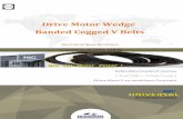 Drive Motor Wedge Banded Cogged V Belts - HIC India · 2015-05-11 · 48 Test Certificate & Warranty ... 49 72Manufacturing & Testing Equipments ... fabric rubberised with neoprene