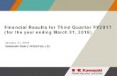 Financial Results for Third Quarter FY2017 · Financial Results for Third Quarter FY2017 (for the year ending March 31, 2018) January. 31, 2018
