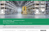 PHYSICAL INVENTORY SOLUTIONS - RGIS€¦ · PHYSICAL INVENTORY SOLUTIONS 80+ Tesco, a multi-national grocery retailer, enlisted the support of RGIS to assess, ... pick location, reducing