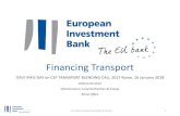 Financing Transport - EFSI: Timeline and Extension under EFSI 2.0 â€£EFSI entered into force on 4 July