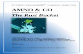 TECHNICAL REPORT: THE RUST BUCKET - marine tech · Theoretical current2 3(amps) Actual current3 3.5(amps) Power4 (watts) 42 Resistance5 (ohms) 3.4 Thrust6 (Newtons) 12 Table 1: Properties