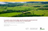 Land-use trends and environmental governance policies in ... · through tax expenditures, i.e. tax reduction or exemptions, as well as credit incentives through low-interest loans