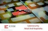 Cybersecurity: Retail And Hospitality Security of Things · 6.7%others 0.1% 0.9% 1.1%malicious iframe 2.1% 12.4%defacement 6.4% 17.5% 9.7%ddos 10.5% 8.8%account hijacking 24.0% 8.9%