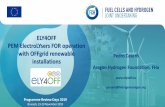 ELY4OFF PEM ElectroLYsers FOR operation with OFFgrid ... · 3 PROJECT SUMMARY Purpose: the development and demonstration of an autonomous off-grid electrolysis system linked to renewable
