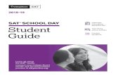 SCHOOL DAY t n de u t S · The SAT Essay . 8 Items to Bring for Testing 40 SAT Essay Overview ... The SAT is focused on the skills and knowledge at the ... The prompt for the SAT