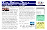 The Union News - ll743.orgll743.org/s/Newsletters/2013/Newsletter2013 vol 9 issue 3.pdf · cal Lodge. I have been representing our mem-bers since 1989. Whether it was arguing a case