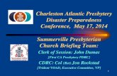 Charleston Atlantic Presbytery Disaster Preparedness ... Documents/SP¢  Charleston Atlantic Presbytery