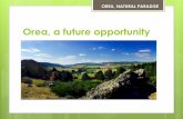 OREA, NATURAL PARADISE - Rural development · Portugal España . Il Jornada sos MUNDO RURAL "Economía Circular: Bioeconomía Nuestros Bosques, Nuestro Futuro". 24 de marzo OREA Ill