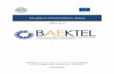 Student information days - BAEKTEL 6.3.pdf · development of open educational resources (OER), as well as the purpose and activities of the BAEKTEL project. Figure 3: Student information