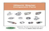 Hitachi Starter Parts Catalog - metroautoinc.com Starter Parts Catalog.pdfS13-94, S13-124 John Deere AG; Yanmar Industrial Note: Use w/53-81104 CS Housing Refer to PIC 104-255 Modify