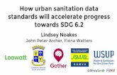 How urban sanitation data standards will accelerate ... · Lunga IMARÞ KILIMANI Ngong Google Genera / St Na.r6Éi irobi SOUTH B NAIROBI WEST Twiga Tatu Pick Time of Travel 12/12/12