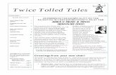 Twice Tolled Tales...AGEHR AREA II TWICE TOLLED TALES PAGE 3 (Continued from page 1) (Grant money is available to get you started.) At the very least, get together with others in your