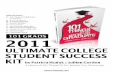 101 Grads Yearly Academic Plan Grads Ultimate... · 07 Resume Template 09 Personal Goals 11 Fall Time Grid & Week Chart 13 Winter Time Grid & Week Chart ... 18. Attend A Guest Lecture