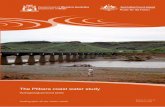 The Pilbara coast water study · The Pilbara coast water study is a source review of all groundwater, surface water and supplementary supply options in support of the region’s coastal