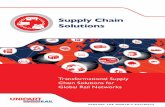 Supply Chain Solutions · Solutions Transformational Supply Chain Solutions for Global Rail Networks ... them by embedding the skills your workforce needs - not just the consultancy
