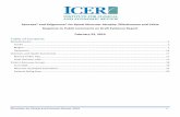 Table of Contents - ICER · ICER’s “Report at a Glance” should include all relevant thresholds including the VBP analysis using a willingness-to-pay of $500,000 per QALY. This