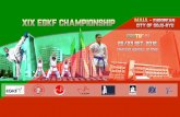 XIX EGKF CHAMPIONSHIP PORTUGAL 2018 Complexo de Ténis … · Assuming this motto as our banner, our mission is to contribute to the promotion and the organization of ... D. Paio