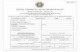 STEVE TSHWETE LOCAL MUNICIPALITY - STLMstlm.gov.za/Quotations/Q79.01.18.pdf · q79.01.18 bidder witness employer witness quotation number q79.01.18 tender title supply and delivery