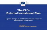 The EU's External Investment Plan · EIP –Indicative Timeline #EIP #InvestGlobal 31st Jan 2018 PIPS received for 1st 2 IWs April 2018 TAM to review 1st proposals under 1st two IWs
