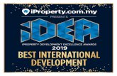 Q i Ptoperty.com.my PRESENTS iPROPERTY DEVELOPMENT ...fajarbaru.com.my/pdf/cert/...Development-Excellence... · iproperty development excellence awards 2019 best international development