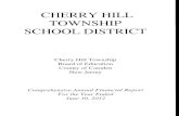 CHERRY HILL TOWNSHIP SCHOOL DISTRICT · Cherry Hill's educators prepare their students to be sensitive members of a multicultural community. The District completed the 2011-12 fiscal