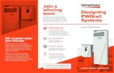 Join a winning Designing team PWRcell Systems · Designing PWRcell Systems QUICK START GUIDE CLEAN ENERGY SOLUTIONS DC coupled solar-plus-storage PWRcell systems are DC coupled for