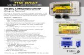 TPOLLEP The Brat. a PWM battery charger and load ......The Brat. a PWM battery charger and load controller that doesn't skimp on features! FLOAT O LOW ecodirect SOLAR INC. THE BRAT