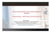 EPA BROWNFIELDS ASSESSMENT GRANT PROPOSAL WRITING … · The Narrative Proposal-threshold and ranking—18 page limit Documentation of applicant eligibility if other than city, county,