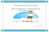 Procedures Guide Emergency Situations In Nunavik · Natasha MacDonald Montreal 514-482-8220 X 304 Director of Material Resources Michèle Bertol Montreal 514-482-8220 X 331 Assistant