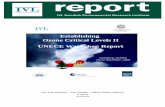 Establishing Ozone Critical Levels II UNECE Workshop Report · 2015-10-22 · 3 concentration (in ppb) and 40 ppb for each hour when the concentration exceeds 40 ppb, accumulated