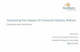 Assessing the Impact of Financial Industry Reform€¦ · Assessing the Impact of Financial Industry Reform Carolinas Cash Adventure Jeff Avers Treasury & Payment Solutions Liquidity