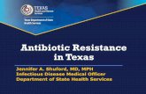 Antibiotic Resistance in Texas - Texas Department of State ... · How Antibiotic Resistance Happens ~ 2. Antibiotics kill bacteria causing the illness, as well as good bacteria prot@Cting
