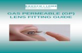 GAS PERMEABLE (GP) LENS FITTING GUIDE · continue with the same design when they become presbyopic, Providing a practical solution for all presbyopes new to the Maxim range. Fitting