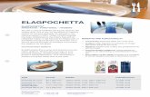 ELAGPOCHETTA - ELAG Group · Timesaving: Reduces table turn-over time. Outdoor use: Napkins on terraces no longer get blown away by the wind. Hygiene: Napkin and cutlery are protected