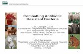 Combatting Antibiotic Resistant Bacteria - Symp... · Enhance monitoring of antibiotic-resistance patterns, as well as antibiotic sales, usage, and management practices, at multiple