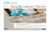 LC Application Note - PAL SYSTEM · an ITSP solution for on-line SPE-LC/MS/MS Developed in collaboration with Assurance Scientific Laboratories. Introduction The measurement of drugs