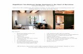 Apt Barcelona Sant Antoni - Inspire Apartments · 2017-05-23 · Property Description Barcelona - Eixample Esquerra - Sant Antoni The apartment is ready to move in and includes all