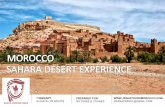 PREPARED FOR: 04 DAYS / … · 04 days | 03 nights itinerary & map 4 day 1: marrakech – ouarzazate day 2: ouarzazat - todra gorge – merzouga day 3: merzouga – ait benhaddou