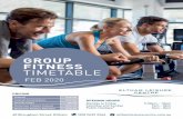 GROUP FITNESS TIMETABLE - Eltham Leisure Centre · Yoga based wellness class BARRE Ballet, Pilates and Yoga fusion PILATES Core and conditioning class Strength, postural, flexibility,