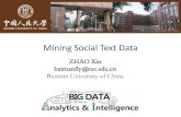 Mining Social Text Dataweblab.com.cityu.edu.hk/workshops/cityu-css-2016/... · Overview •Introduction to social text data ... Deep learning for text mining •Deep neural models