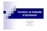 Nutrition et Maladie d’Alzheimer - Paul Sabatier University · 1 madeleine 0.5 1 paquet biscuits 0.5 1 pain 1 2 tr pain mie 1 1 croissant 1.5 1 beurre 0.5 2 sachets de sucre 0.25